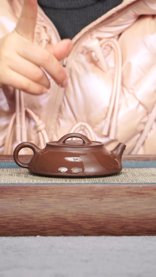【闪购商品】紫砂茶壶底槽青 玉璧