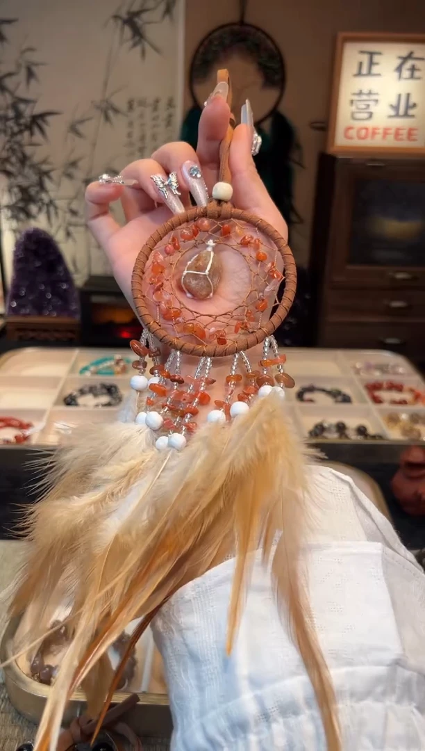 【闪购商品】水晶手链合金捕梦网