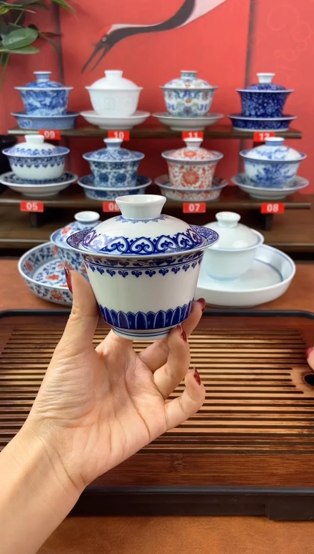 瓷器景德镇高温精选茶具
