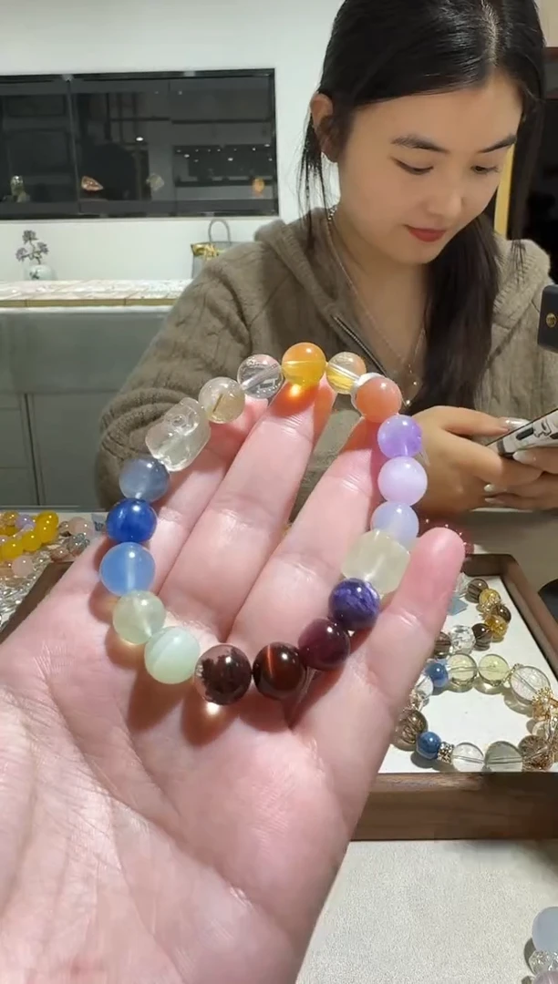 未镶嵌手链水晶手串