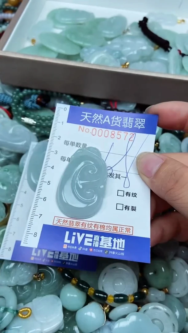 翡翠未镶嵌吊坠(不含链)翡翠