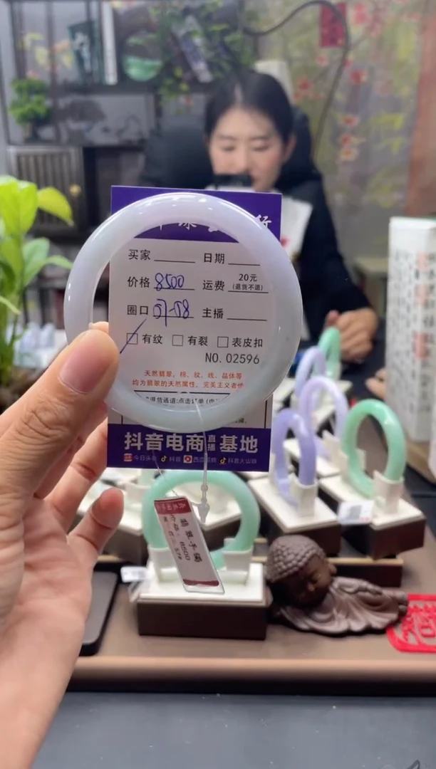 未镶嵌手镯翡翠2596*****