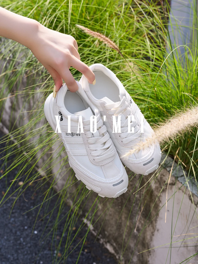 网面鞋子女2025新款爆款夏季轻薄透气流行运动通勤休闲鞋6515