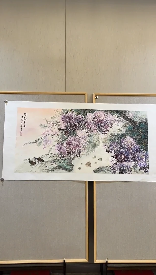 国画国画L 国画李庆友大易美术馆本人作品37