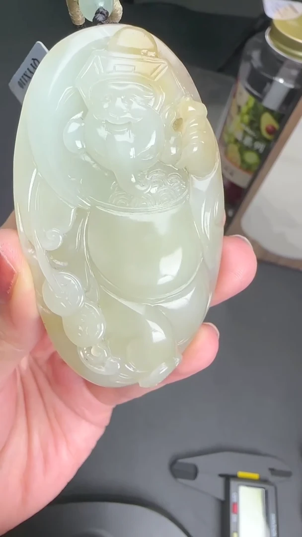 吊坠(不含链)未镶嵌和田玉JJD1216048多样性发一
