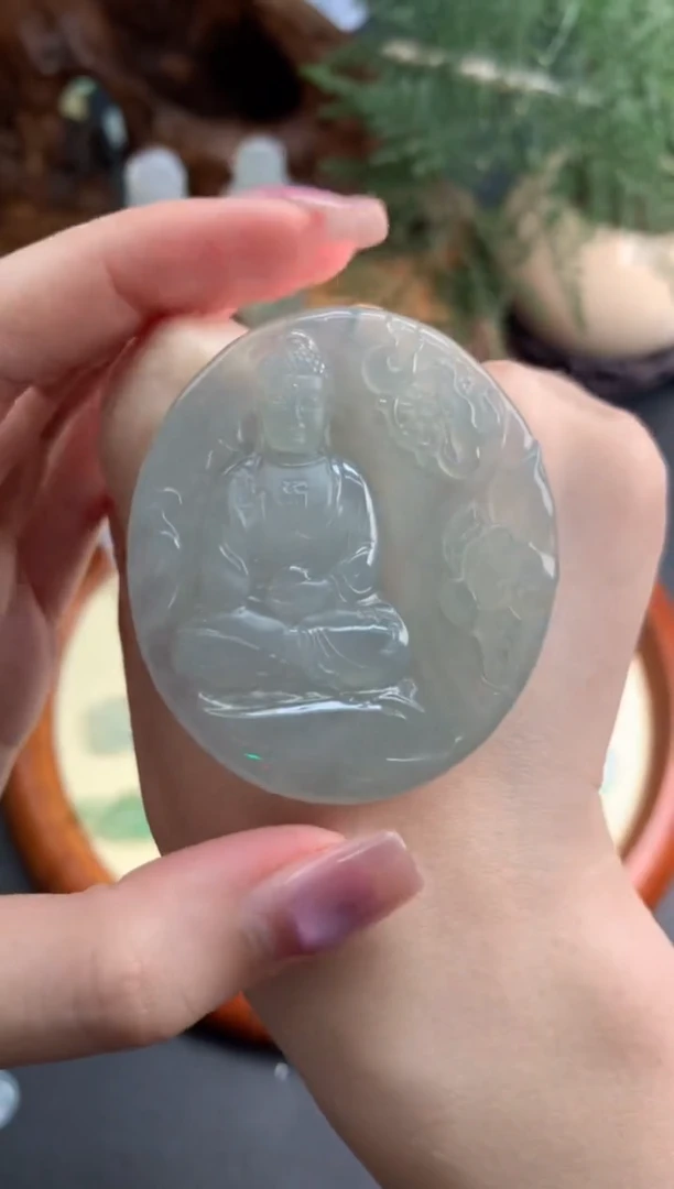 吊坠(不含链)未镶嵌翡翠翡翠饰品-83