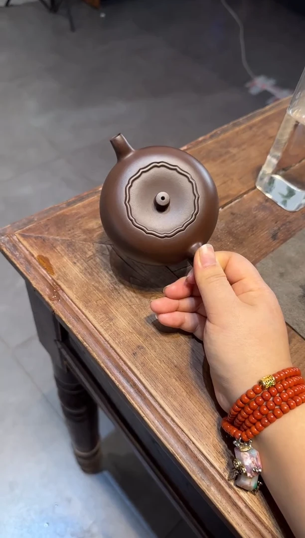 茶壶紫砂乾**锦柿柿如意