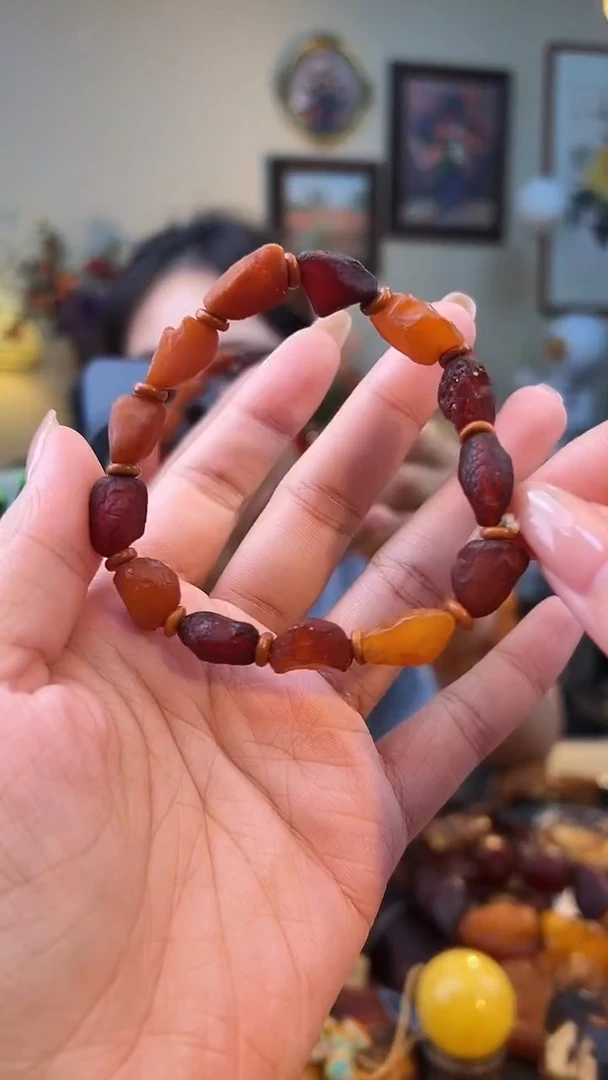 手串琥珀未镶嵌手串