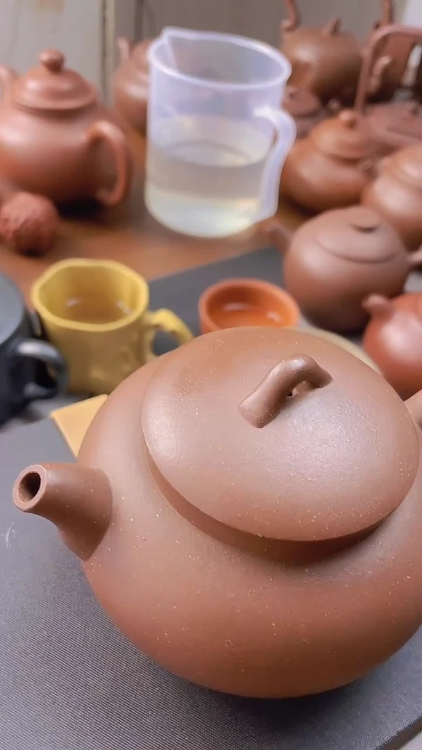 茶壶紫砂宜兴原矿紫砂作品