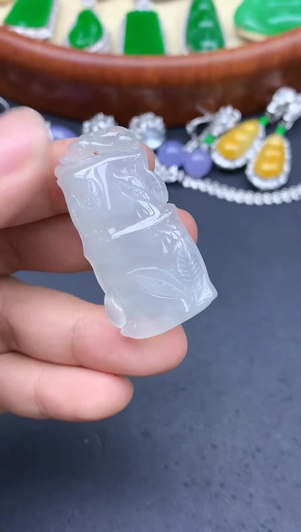 颈饰未镶嵌翡翠277-中国好珍宝