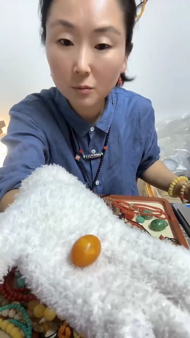 未镶嵌颈饰蜜蜡精品大枣珠