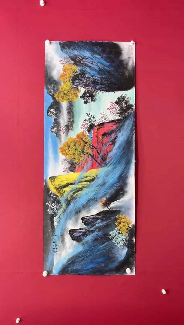 【闪购商品】国画吴-小六尺山水/无框/W