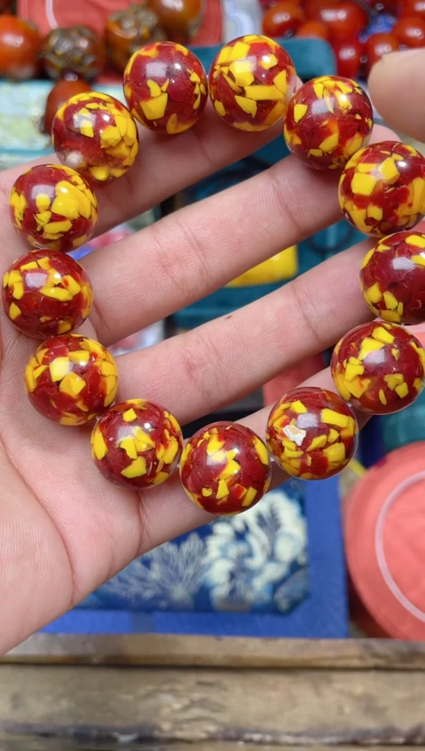 【闪购商品】琥珀手链未镶嵌点击链接下单即可