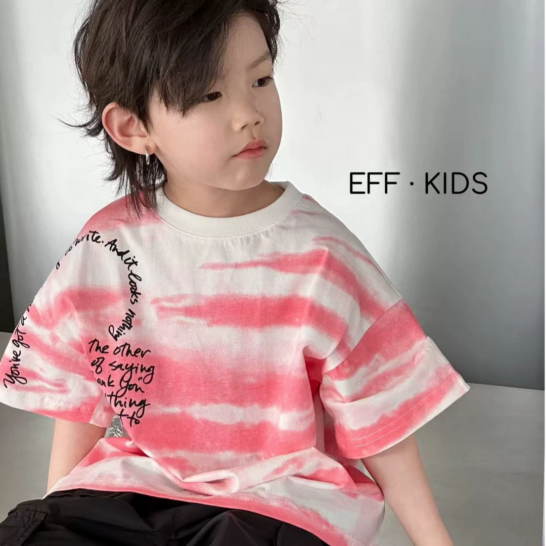 男童卡通洋气短袖t恤夏季中小童休闲打底衫儿童夏装半袖上衣宝宝