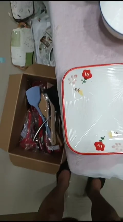 瓷默*500饺子盘二个