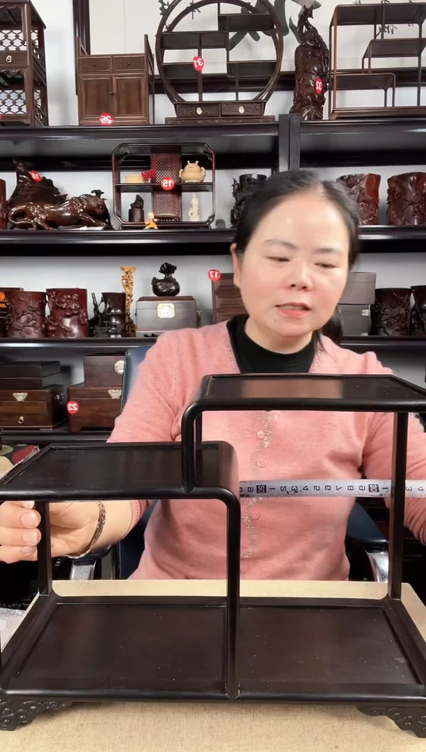 木瑕疵黑二连老李红木工艺品