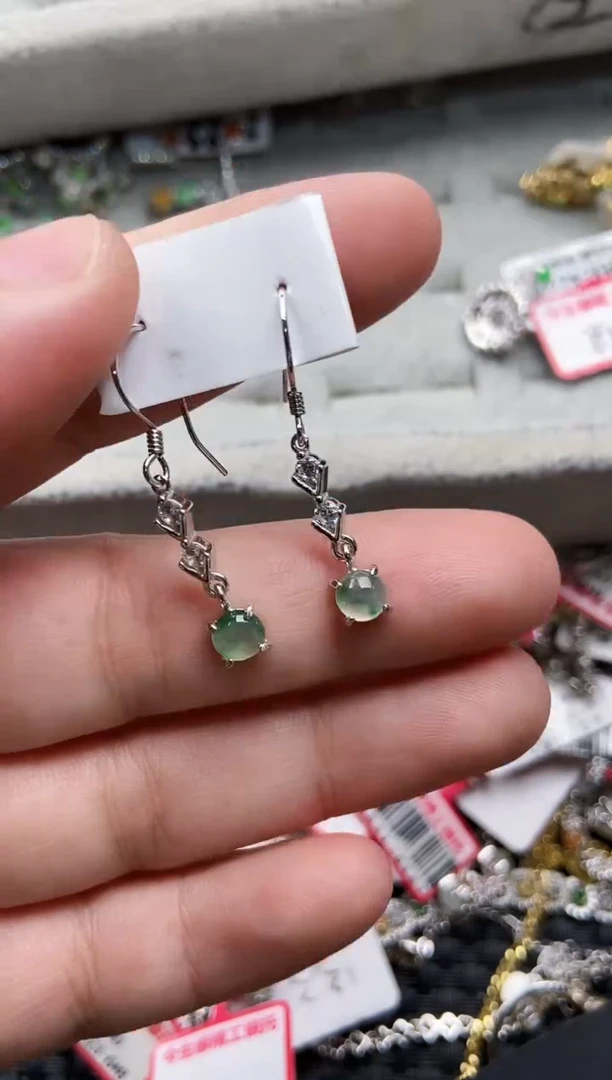 【闪购商品】翡翠戒指银S925镶嵌3333333-3