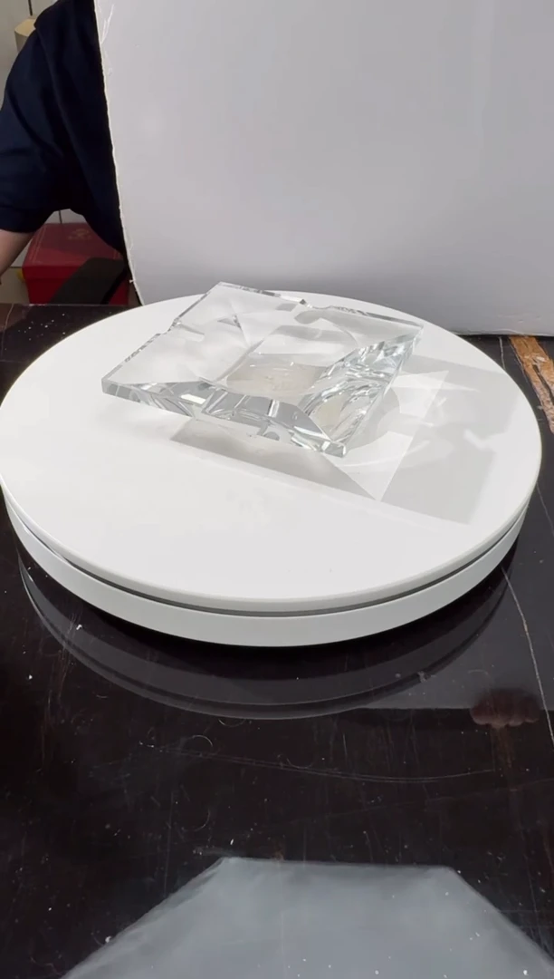 摆件CS0104004净料水晶琉璃雪茄缸