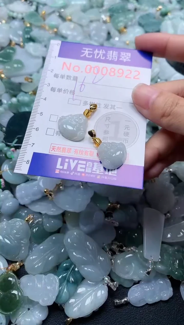 颈饰未镶嵌翡翠8922