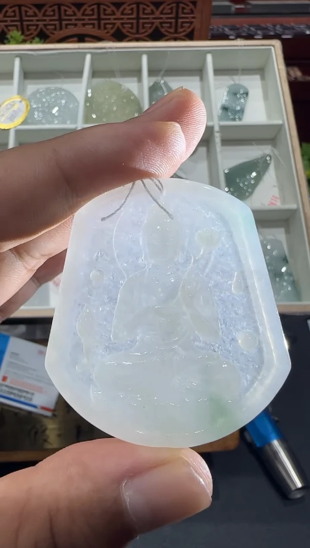 未镶嵌挂件翡翠A货翡翠多样性孤品