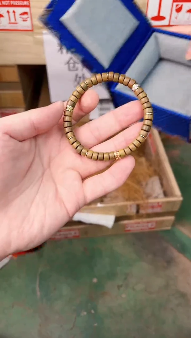禧一文玩木作类材质手串无礼盒