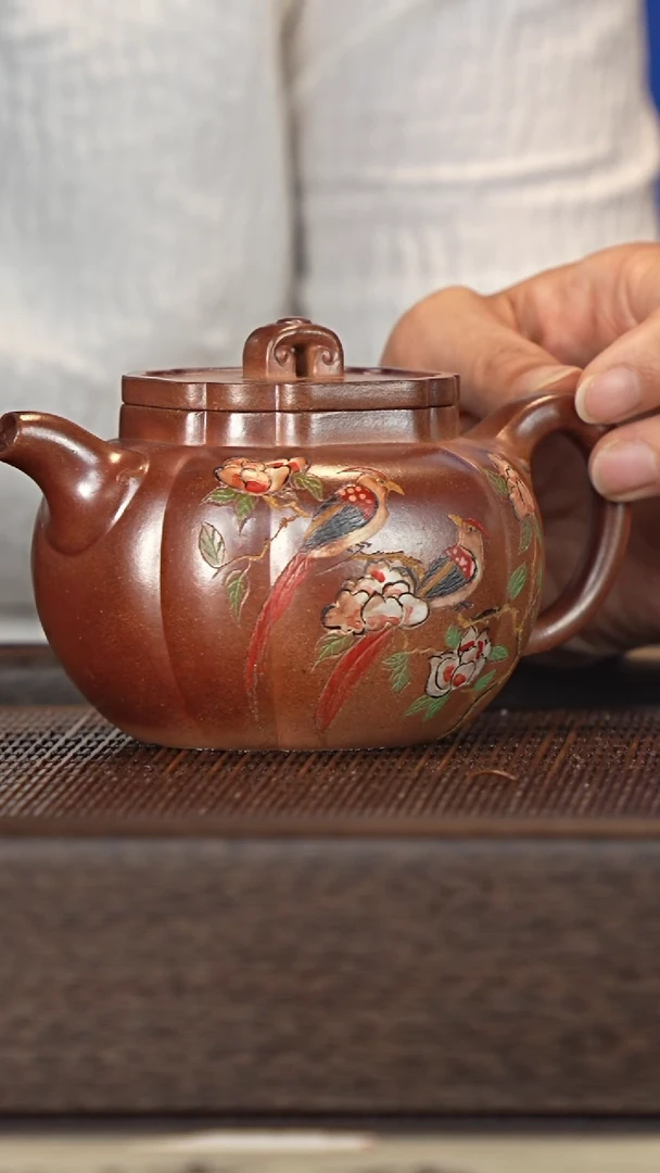 茶壶紫砂宜兴紫砂壶clq2569