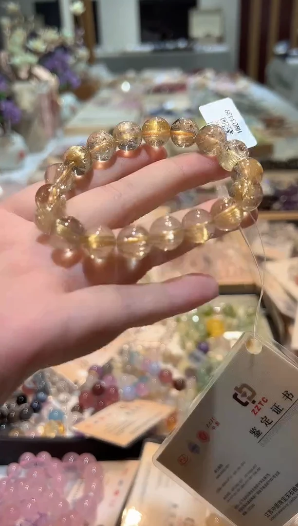 水晶手串未镶嵌手串