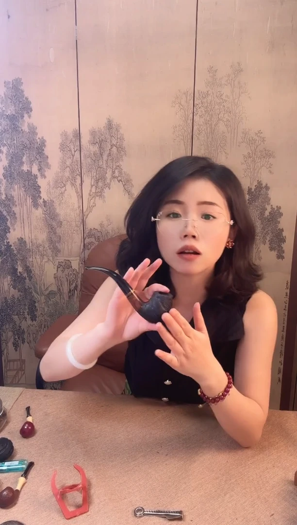 石楠木大饰圈经典弯