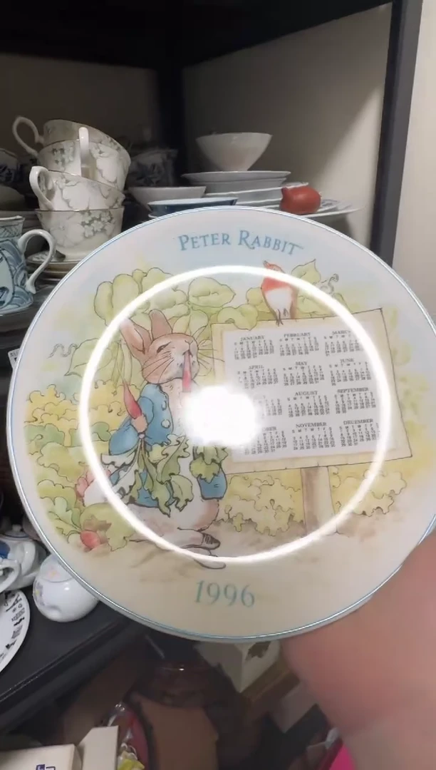 中古瓷器，默认微瑕-威基伍德的彼得兔