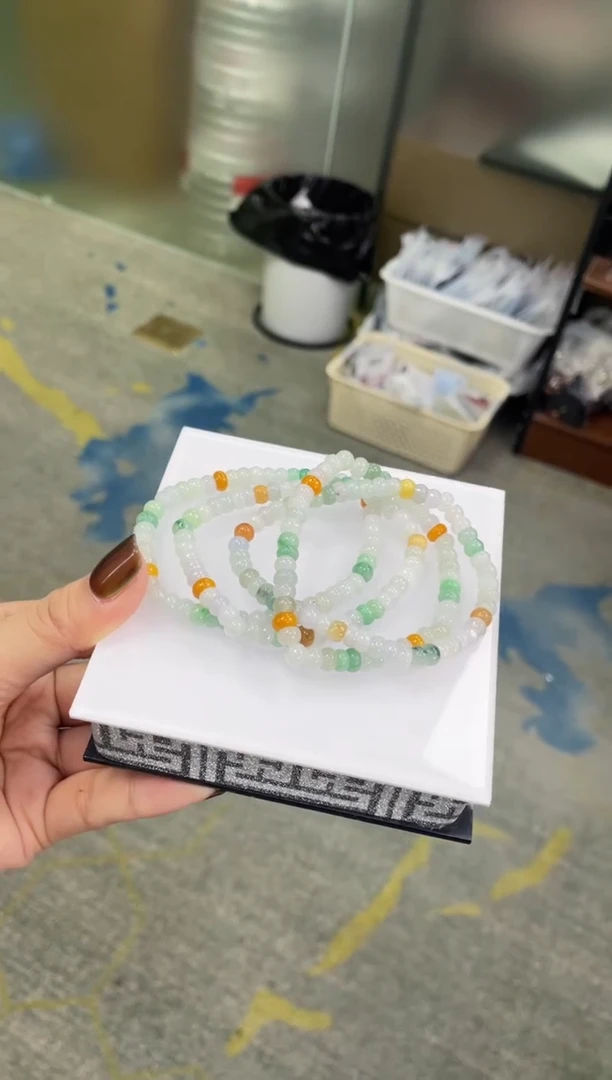 未镶嵌手串翡翠多宝   多样性发货发一件