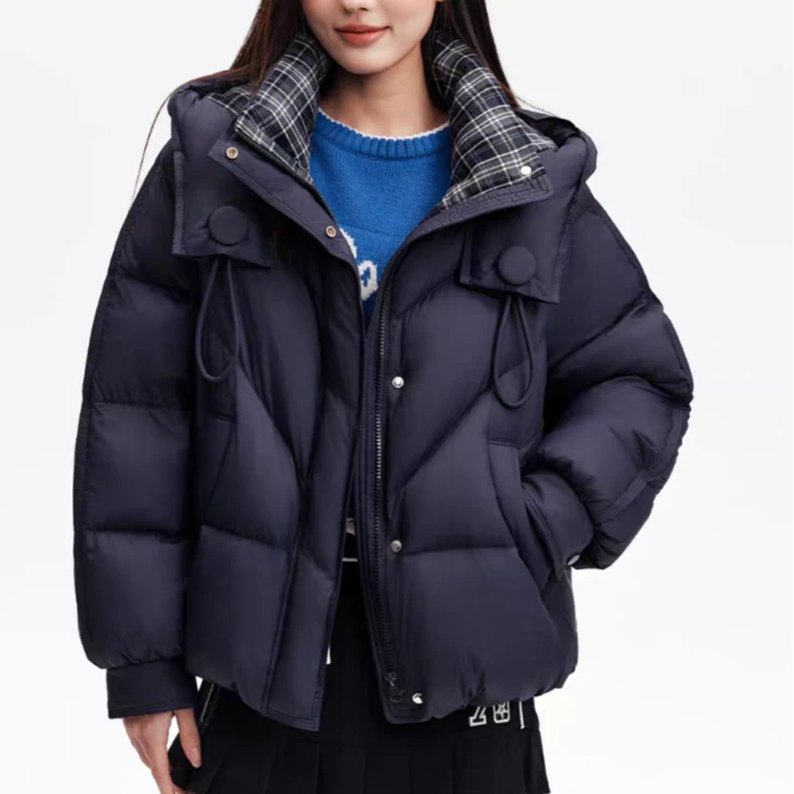 【进口品质】扶摇2025新款保暖气质鹅绒羽绒服外套d292沐沐