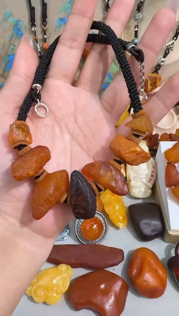 未镶嵌琥珀裸石尺*琥珀