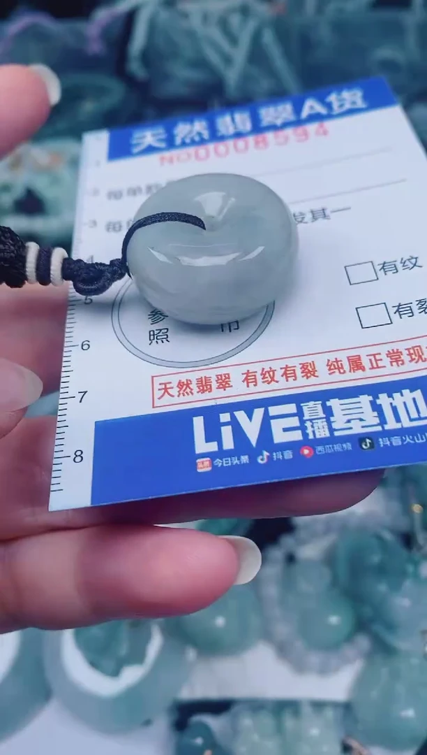 颈饰未镶嵌翡翠00008594