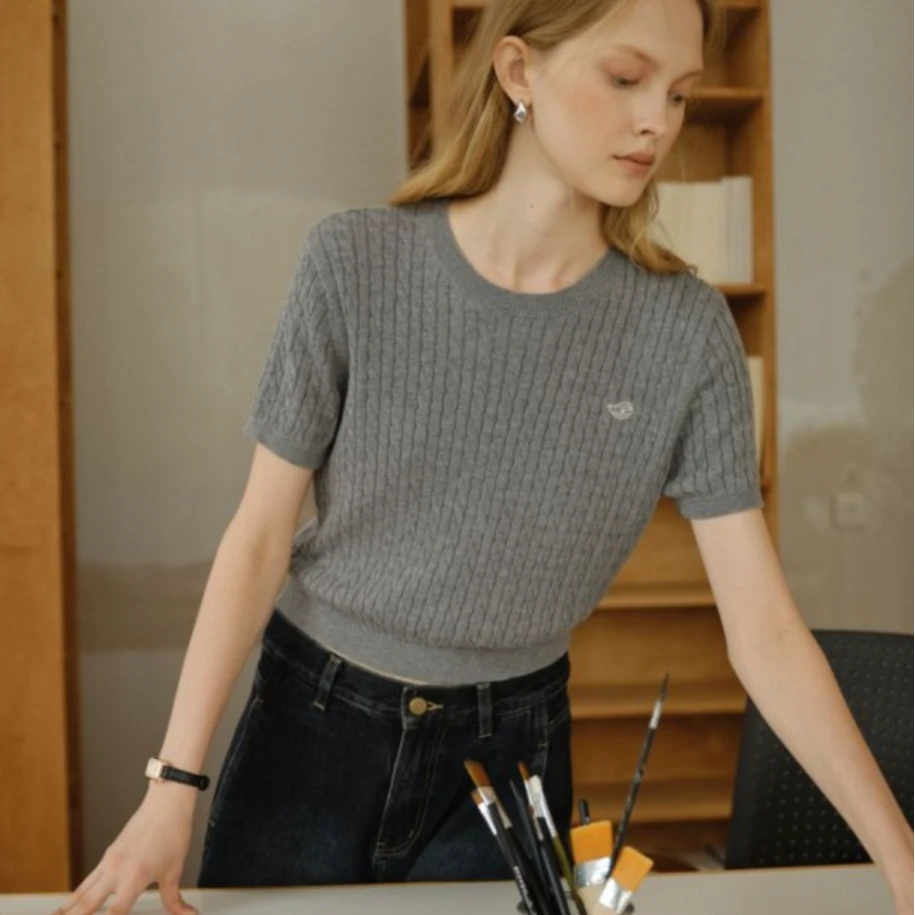 【池文慧推荐】CIRCLOFY瑟夕 高级刺绣金属扣针织开衫COUC142364