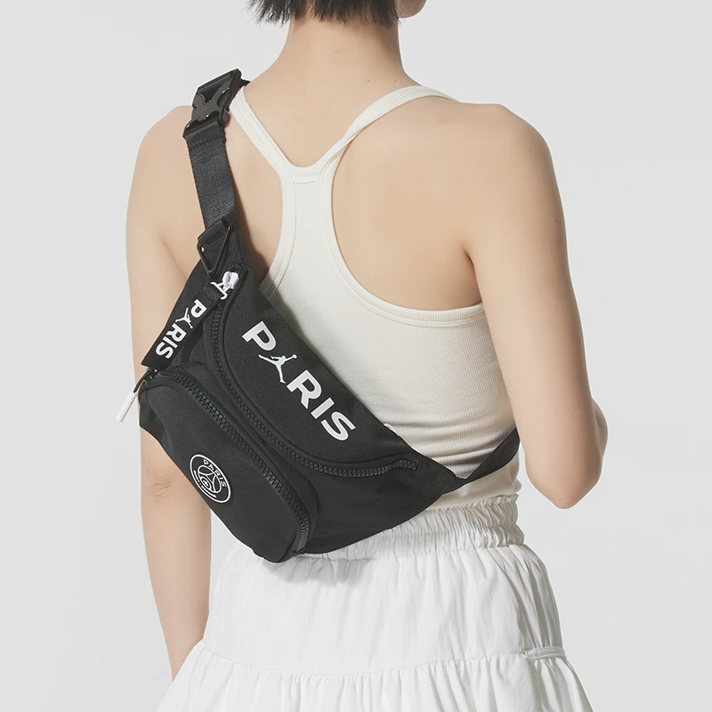 耐克腰包男包女包2025新款运动包单肩包休闲斜挎包骑行胸包流光风