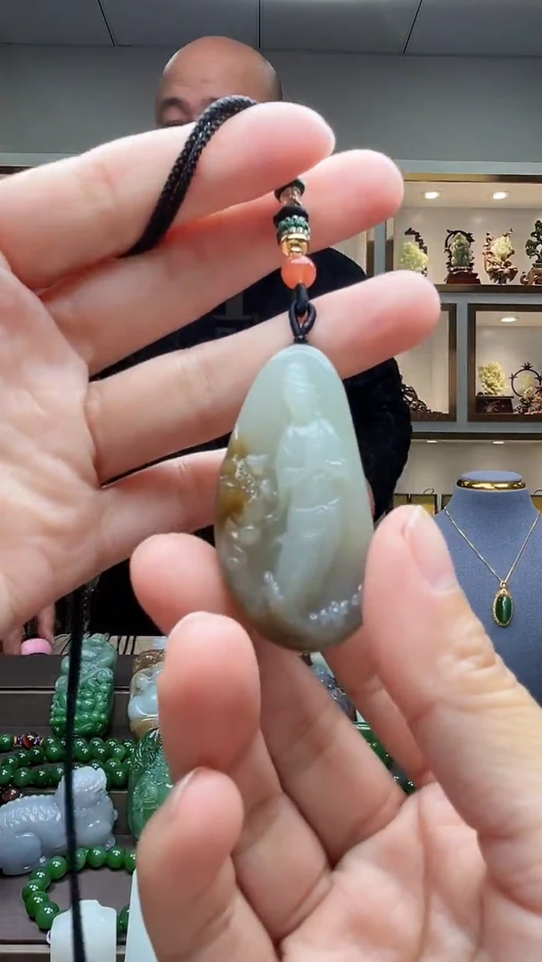 【闪购商品】和田玉颈饰未镶嵌苏