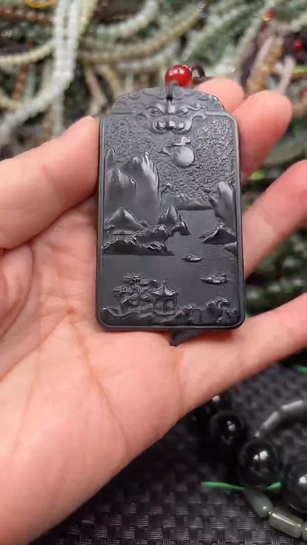 颈饰未镶嵌和田玉1