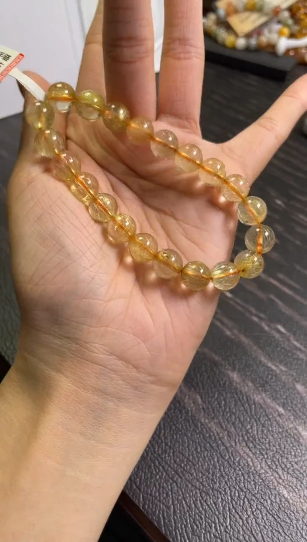 手链10±/x-141未镶嵌水晶金发晶