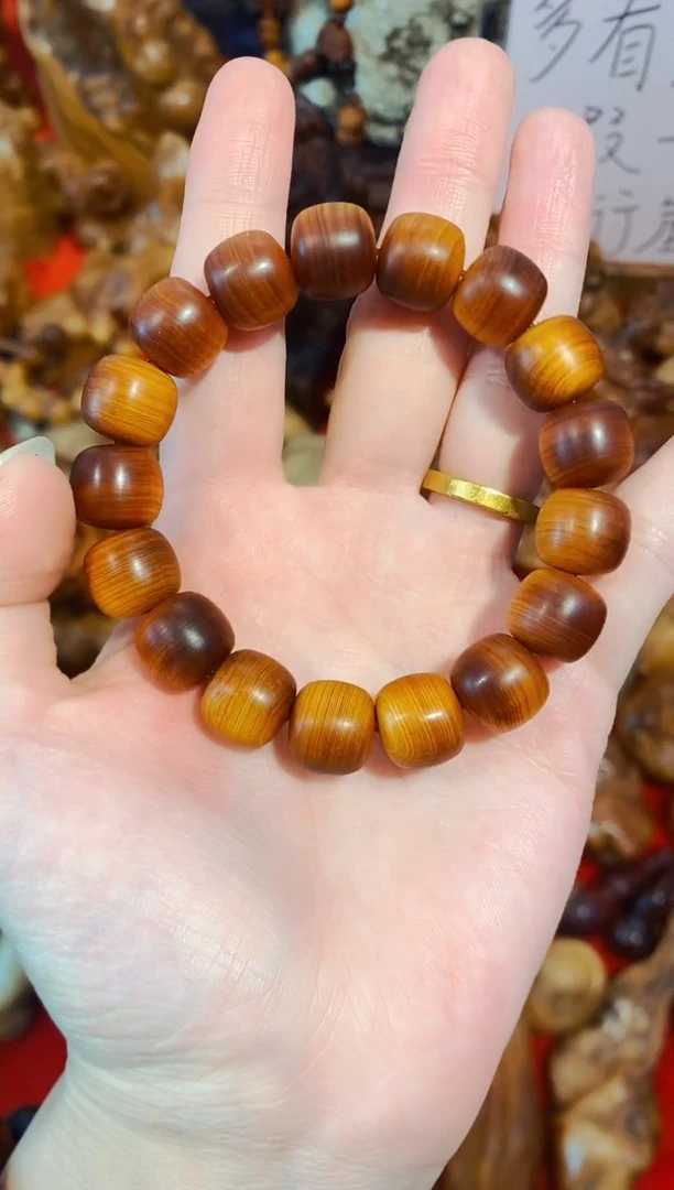 柏木（崖柏）老1213单条北太行崖柏手把件手串