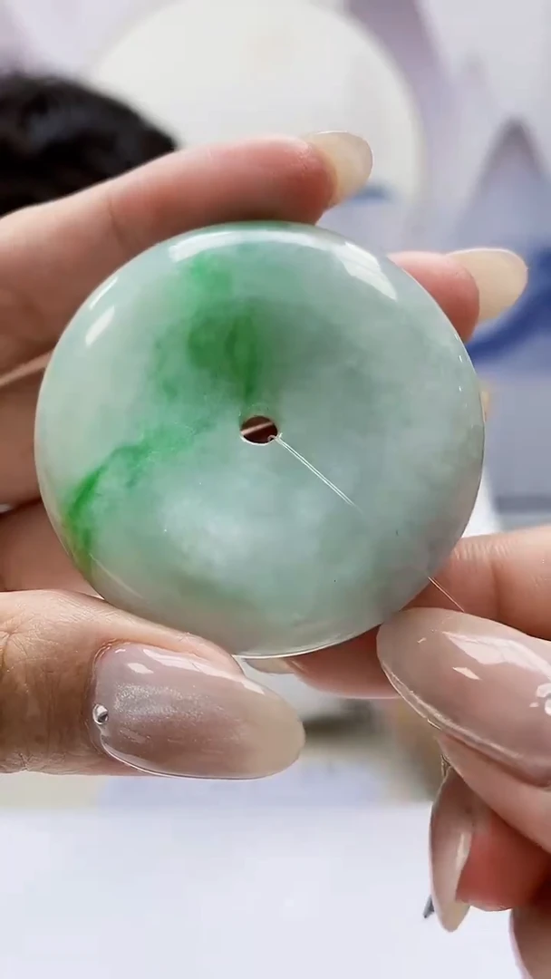 定制翡翠未镶嵌5145MM-毛货挂件98