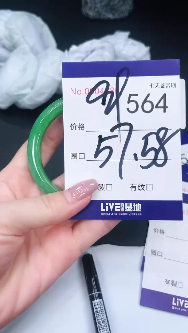 未镶嵌手镯翡翠564