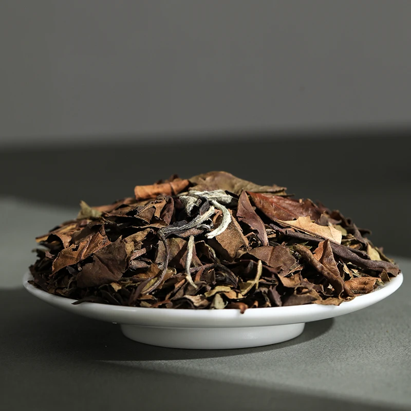 【福鼎白茶】云上针2012年荒野老寿眉2泡10克品鉴试饮