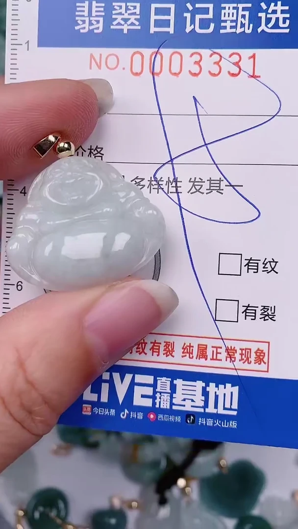 【闪购商品】翡翠颈饰未镶嵌00003331