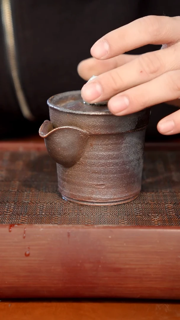 陶瓷奢瓷/瑞寅柴烧茶器（宝瓶）134瑕疵