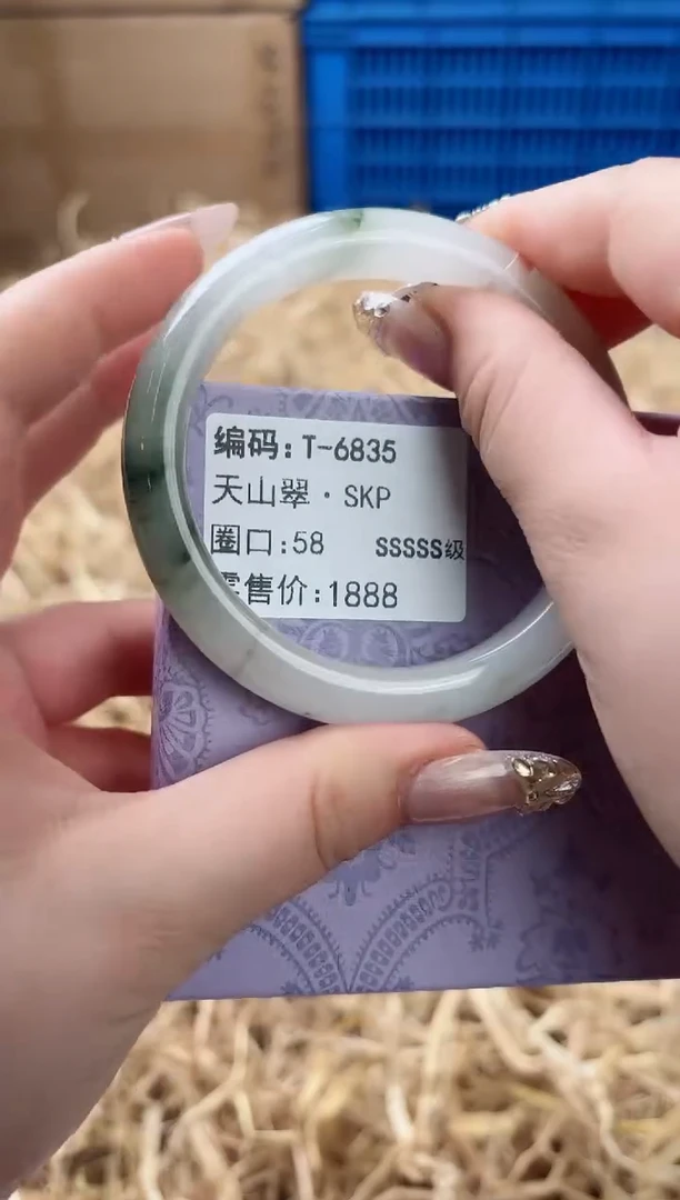 未镶嵌手镯石英质玉T-6835