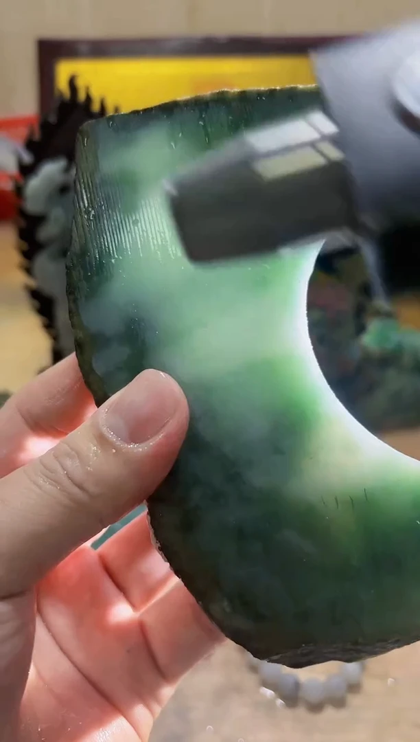 未镶嵌挂件翡翠A货常璀6893