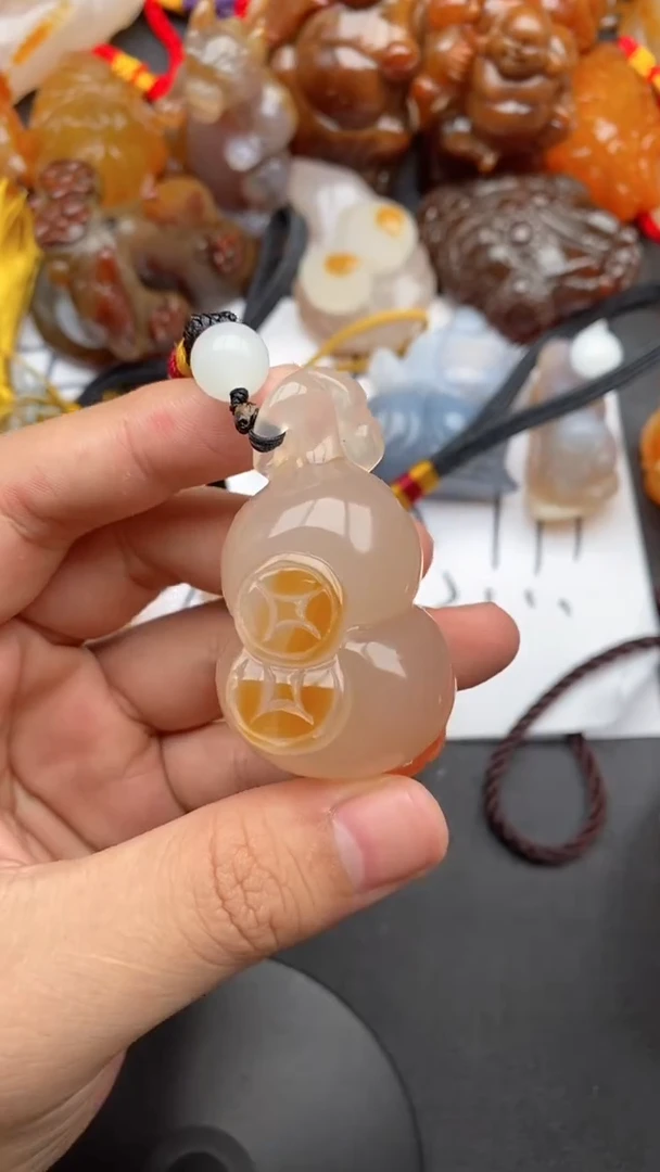 【闪购商品】玛瑙/玉髓吊坠(不含链)未镶嵌1