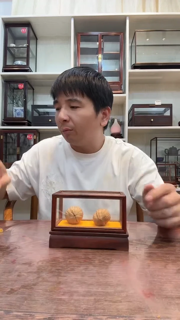 红酸枝木类一*玻璃罩952