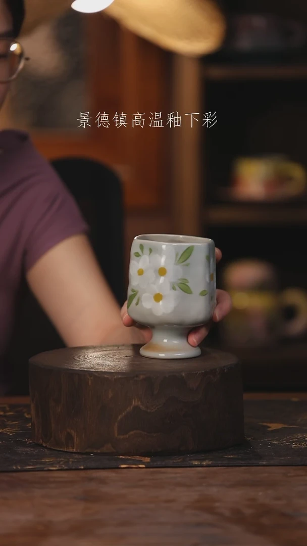 陶瓷景德镇高温釉下手绘陶瓷178