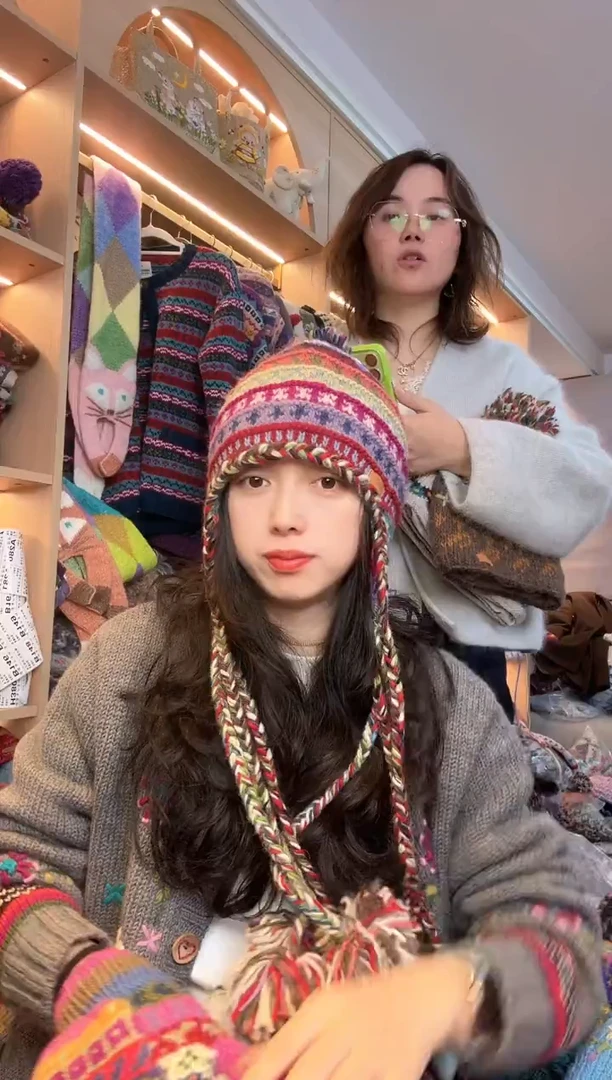 羊毛奶****鹿百羊毛护耳帽711